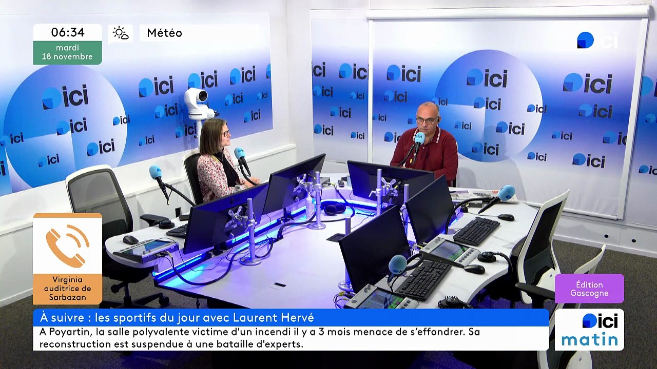 18/11/2025 - ici matin par ici Gascogne en vidéo