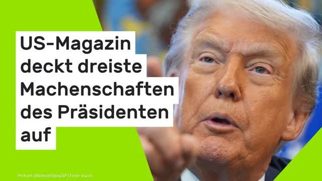 Donald Trump und Changpeng Zhao: Das ist Korruption! US-Magazin deckt dreiste Machenschaften des Präsidenten auf