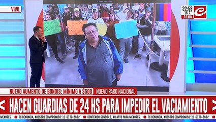 Trabajadores en lucha: fueron a reclamar sueldos y estaban desmantelando la fábrica