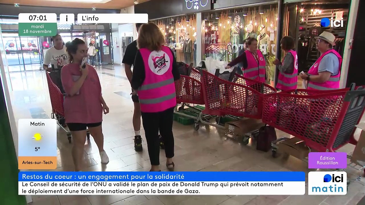 18/11/2025 - ici matin par ici Roussillon en vidéo