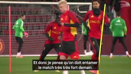 Garcia réagi aux propos de Doku : "Il faut se méfier des réactions à chaud"