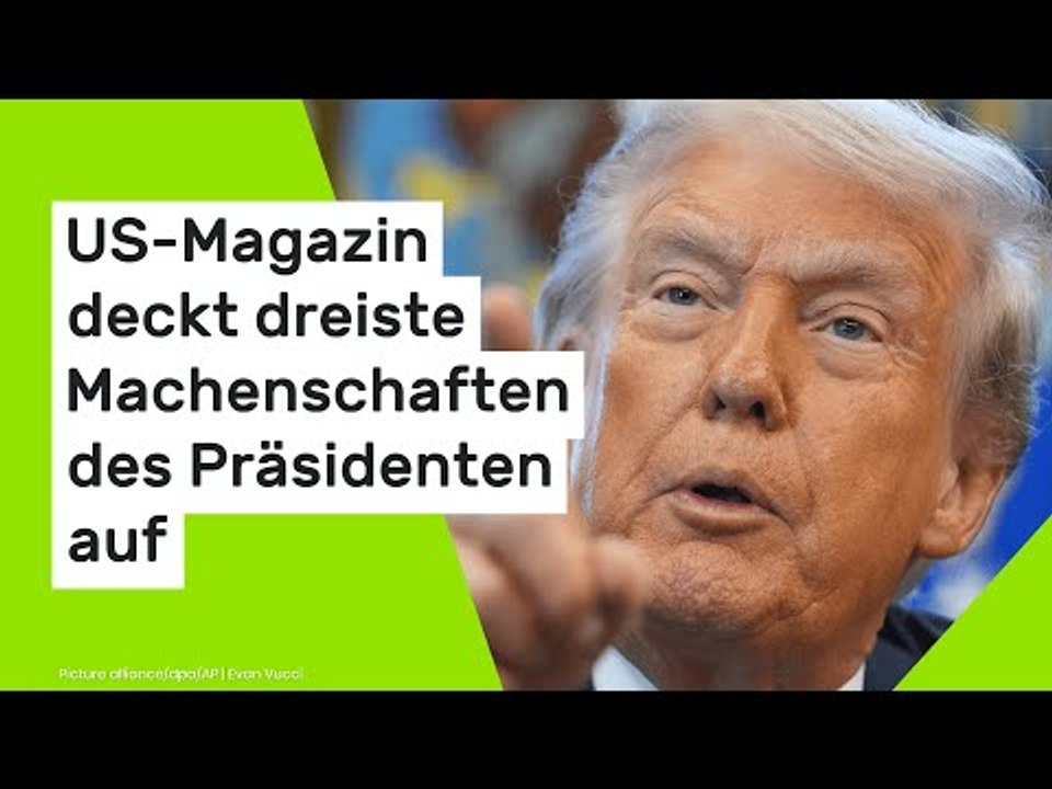 Trump und Zhao: 'Das ist Korruption!' US-Magazin deckt dreiste Machenschaften des Präsidenten auf