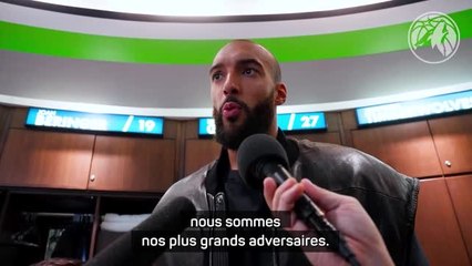 Timberwolves - Gobert : "Chaque soir, nous sommes nos plus grands adversaires"