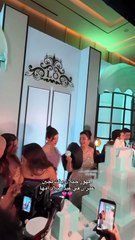 أول ظهور لعائلة لجين عمران في عيد ميلادها