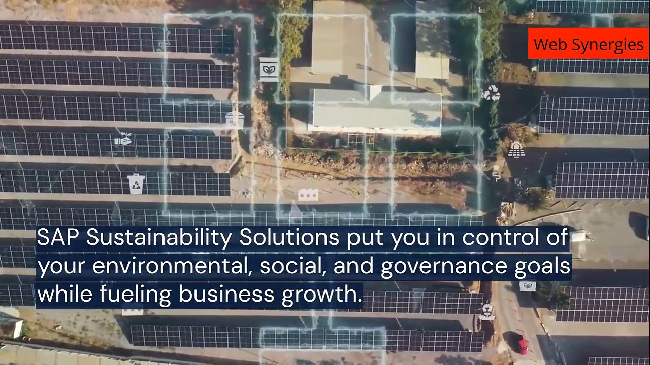 SAP Sustainability Management Solutions | Web Synergies