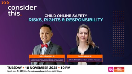 Consider This: Child Safety Online (Part 1) — Risks, Rights & Responsibility