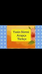 Yasin Sûresi Arapça, Türkçe