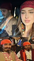 هند القحطاني مع حبيبها سامي في الهالويين