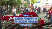 Grecja: rocznica powstania na Politechnice Ateńskiej w 1973 roku