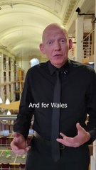 Dr Rhodri Llwyd Morgan, Chief Executive of the National Library of Wales, following the announcement that Aberystwyth Ceredigion is Wales’ first UNESCO City of Literature