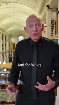 Dr Rhodri Llwyd Morgan, Chief Executive of the National Library of Wales, following the announcement that Aberystwyth Ceredigion is Wales’ first UNESCO City of Literature