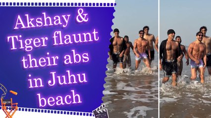 Khiladi Akshay Kumar shares eye-catching ‘Ocean’s 9’ beach video with Tiger Shroff