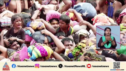 പതിനെട്ടാം പടി കയറി തുടങ്ങി അയ്യപ്പ ഭക്തർ; പ്രതിസന്ധിക്ക് താത്കാലിക പരിഹാരം