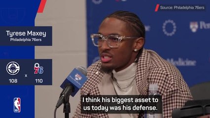 George was impactful for Sixers in season debut - Maxey