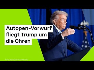 Autopen-Vorwurf fliegt Trump um die Ohren – Unterschriften-Eklat sorgt für Ärger