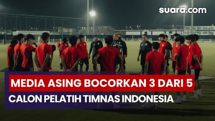 Terungkap Media Luar Negeri Bocorkan 3 dari 5 Calon Pelatih Timnas Indonesia