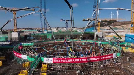 China starts construction on new nuclear power plant