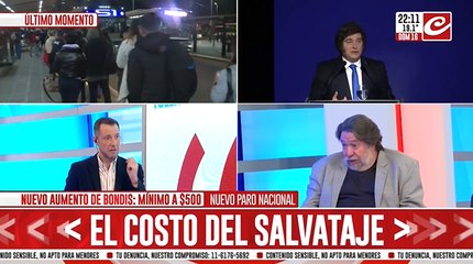 Claudio Lozano: "Estamos atravesando un proceso de anexión a los Estados Unidos"