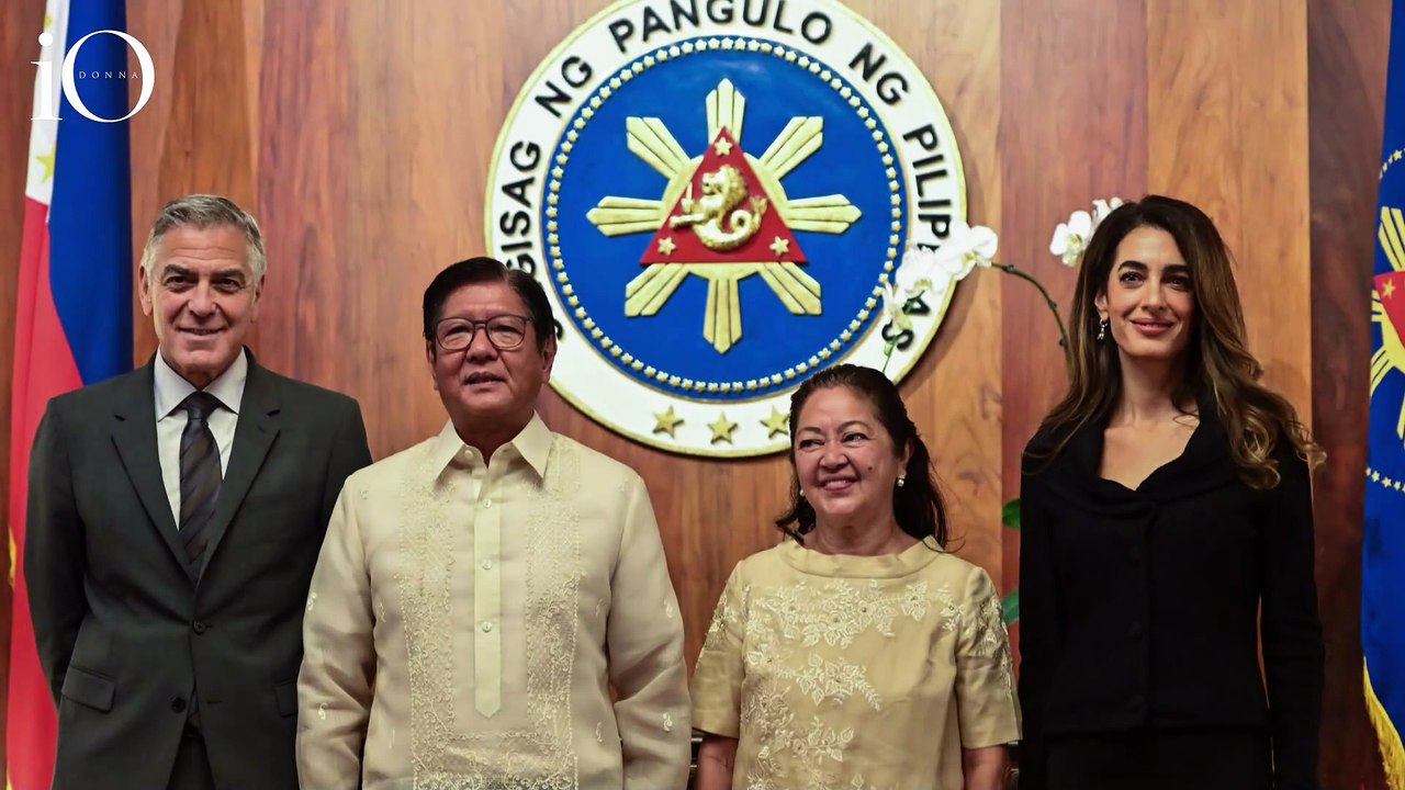 Amal e George Clooney insieme nelle Filippine, per difendere la libertà ...