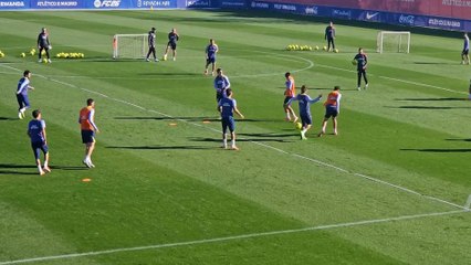 El Atlético afina la puntería