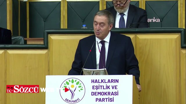 DEM Parti Eş Genel Başkanı Tuncer Bakırhan İBB iddianamesini eleştirdi