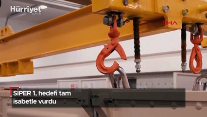 SİPER 1, hedefi tam isabetle vurdu!