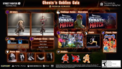 Street Fighter 6 Official Ghost 'n Goblins Gala Fighting Pass Trailer