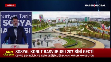 Son Dakika! "Başvuru yapmayı bekleyenlere iyi haberim var" diyerek duyurdu! Konutlarda fiyat sınırı 2+1'lerde 770 bin, 3+1'lerde 950 bin TL oldu