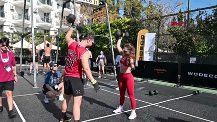 Engeller değil azim konuştu! Tuğçe Melis CrossFit arenasında göz kamaştırdı