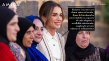 Rania di Giordania: il look mediorientale (ultra chic) con la chilaba