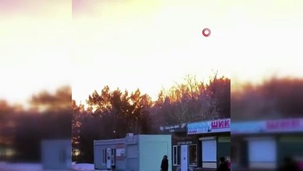 Doğal gaz boru hattı patladı