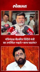 एकनाथ शिंदे भाजपवर नाराज मंत्रिमंडळ बैठकीनंतर चर्चा का