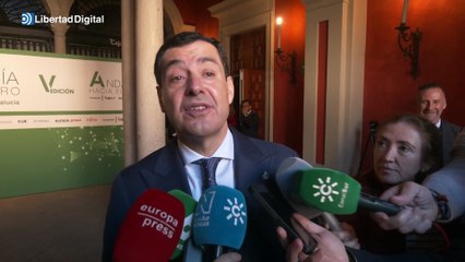 Juanma Moreno no se pronuncia sobre las detenciones en Almería porque no tiene información