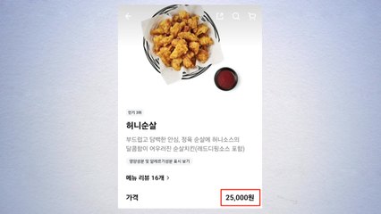 교촌치킨 일부 매장, 배달앱 가격 2천 원 인상...'이중가격제' 확대 / YTN