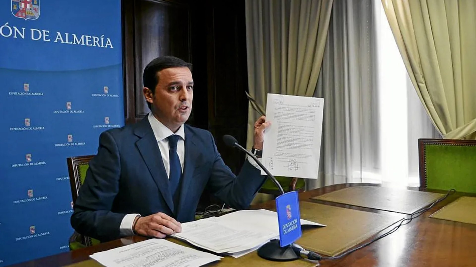 Presunta corrupción en la Diputación de Almería: detenidos el presidente y el vicepresidente