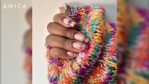 Cardigan nails: quando le unghie mettono il maglione