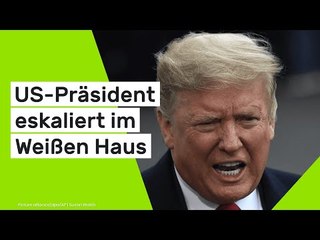 Donald Trump: US-Präsident eskaliert im Weißen Haus: "Ich bin ausgerastet - die waren so dumm!"