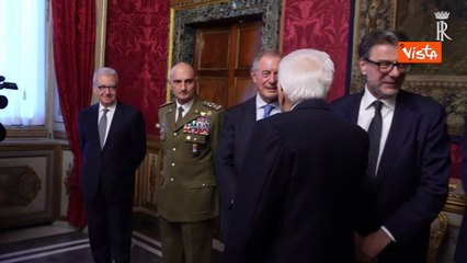 Mattarella alla riunione del Consiglio Supremo di Difesa con Meloni e i Ministri