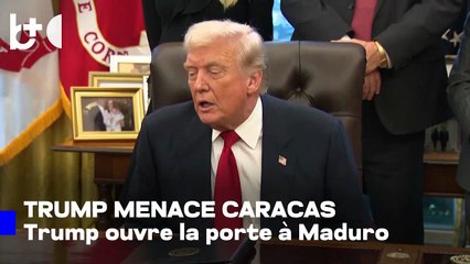 N'écarte pas une invasion du Venezuela / Trump prêt à parler directement à Maduro