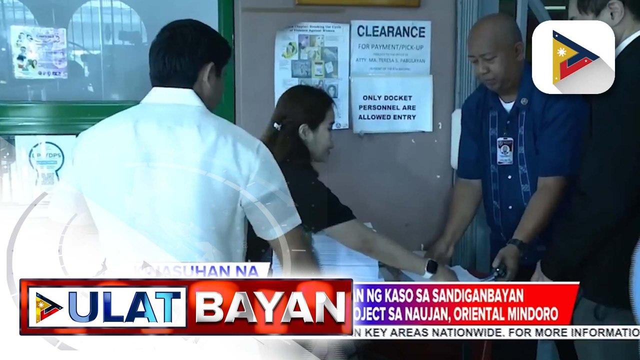 Dating Rep. Zaldy Co, Sunwest Construction Corp., at ilang opisyal ng DPWH lV-B, kinasuhan na sa Sandiganbayan | ulat ni Isaiah Mirafuentes