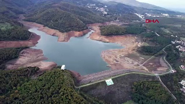 Dev barajda sadece 20 gün yetecek kadar su kaldı, kayıklar karaya oturdu, baraj zemini gözüktü!