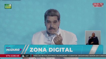 «¡Guerra, no!». Maduro, presidente de Venezuela, responde en inglés a la presión militar de EE. UU.