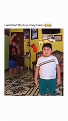 I watched this too many times😂😂 #funny #siblings