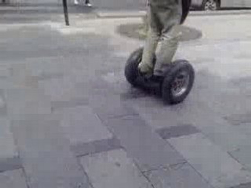 Pneus larges et jantes chromes pour Segway TP i2