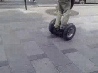 Pneus larges et jantes chromes pour Segway TP i2