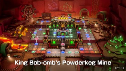 SUPER MARIO PARTY Gameplay Walkthrough Part 2 - KING BOB-OMB'S POWDERKEG MINE (Nintendo Switch)