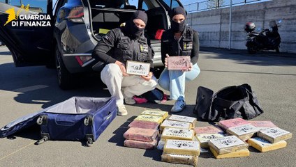 Catania, 35 chili di cocaina nel suv: arrestato corriere, sequestro da 7 milioni (18.11.25)