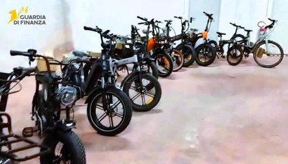 Sequestrate 190 bici elettriche non certificate tra Abruzzo e Marche (18.11.25)