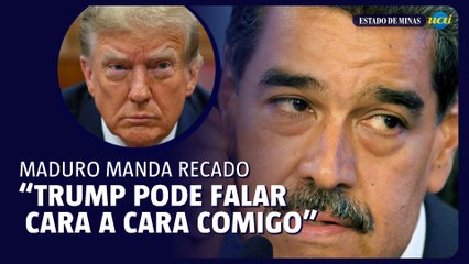 Maduro diz estar pronto para encontro “cara a cara” com Trump