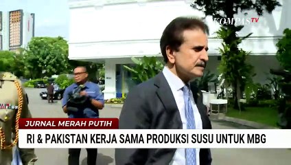 Dubes Pakistan Temui Presiden Prabowo, Bahas Kerja Sama Produksi Susu untuk MBG